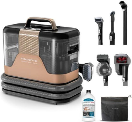 Rowenta Clean It Hot & Cold Wet Dry Vacuum 1150W with Plastic Container 2.3lt