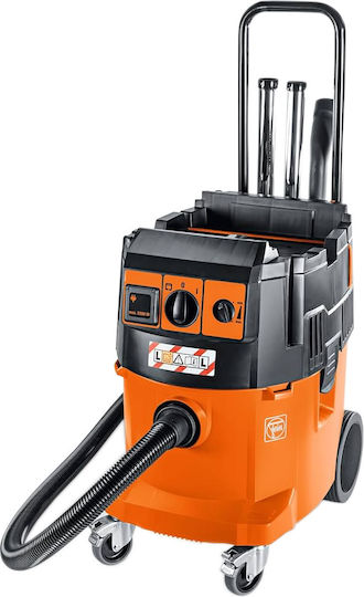 Fein Dustex 35 LX Прахосмукачка За Течности / Твърди 1380W с Пластмаса Контейнер 35лт