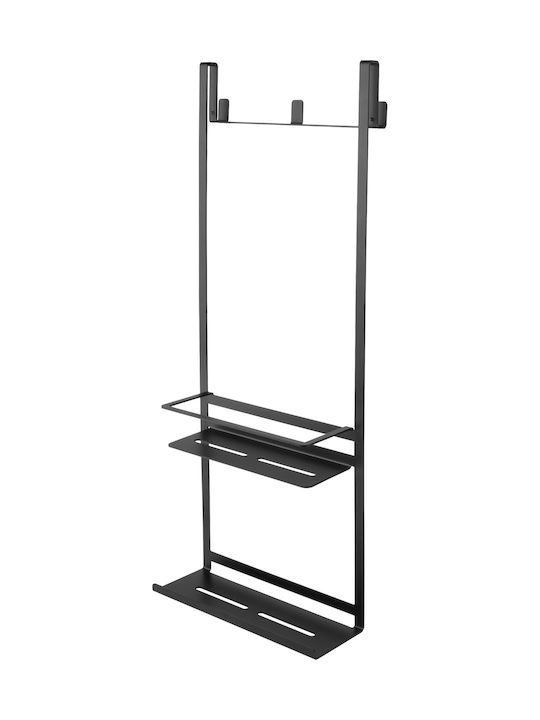 Deante Επιτοίχια Ραφιέρα Μπάνιου Γυάλινη 30x14.7x76cm