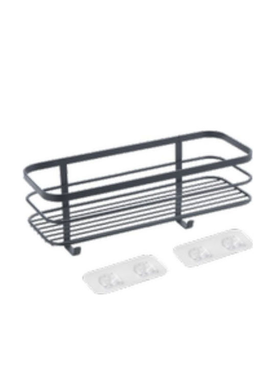 Metaltex Lava Touch Стенен Рафт за баня Метален 29x11x13см Сребриста