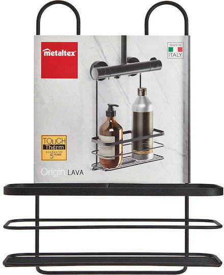 Metaltex Lava Touch Стенен Рафт за баня Метален 29x11x13см Сребриста