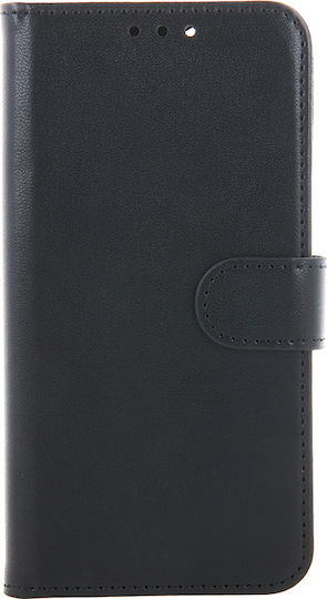 TelForceOne Leather Wallet Black (Redmi A7 Pro)