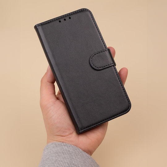 TelForceOne Leather Wallet Black (Redmi A7 Pro)
