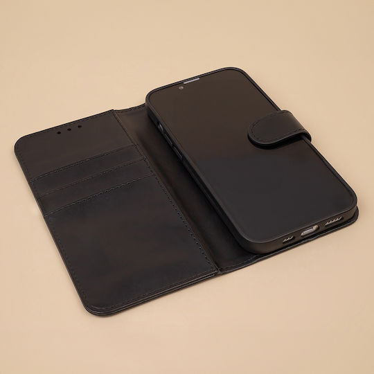 TelForceOne Leather Wallet Black (Redmi A7 Pro)