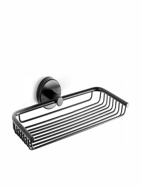Kapitan Стенен Рафт за баня Inox Черна