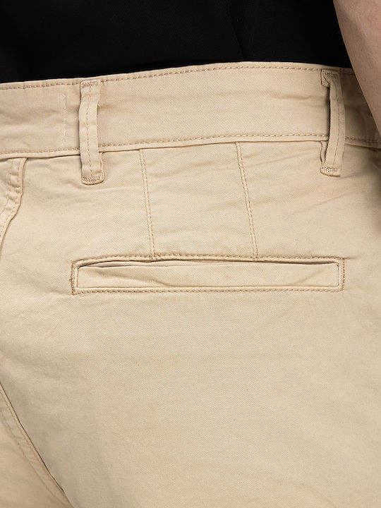 Pantaloni Scurți Bărbați Bej 03.26.3.1557/col 63 Bej