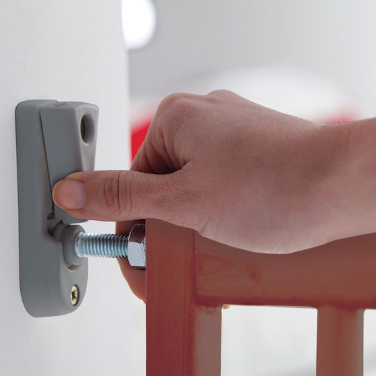 Munchkin Foldable Security Door with Screws, βιδωτό, βιδωτο made of Wood in Beige Color 106εκ. 1pcs