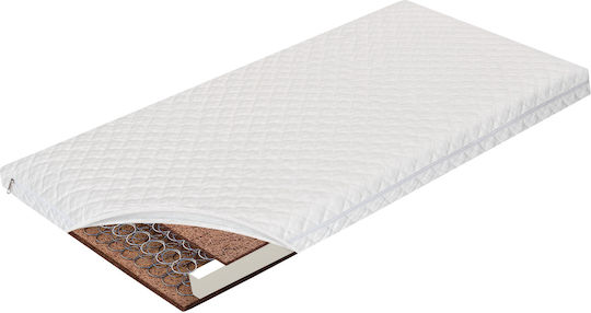 Greco Strom Orthopedic Mattress Kids Bed Orpheus with Coconut Fiber 90cmx200cmx17cm