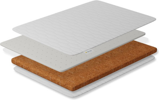 Danpol Matratze Kinderbett mit Kokosfaser & Latex 60cmx120cmx10cm