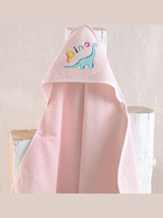 Rythmos Baby Bath Towel Hooded Ozzy Multicolour 75x75cm