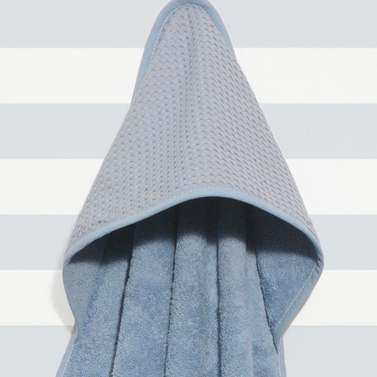 Baby Oliver Baby Bath Towel Hooded 75x75cm