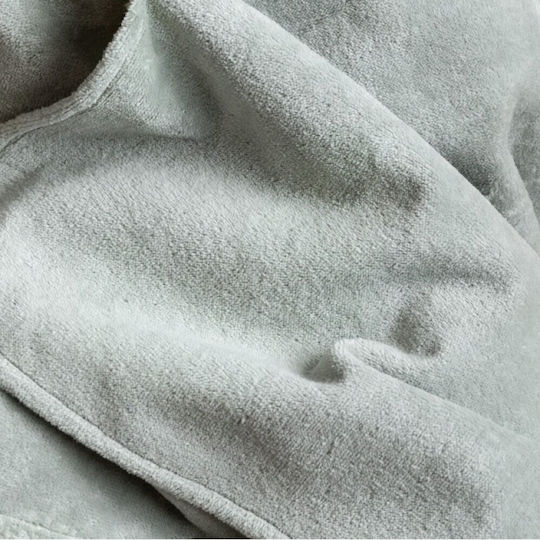 Elodie Details Детски Халат-Худи Минерален Зелен 80x80см