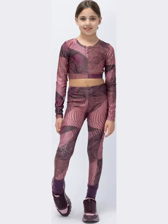 Kids Long Leggings Pastel