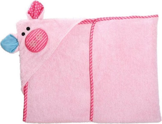Zoocchini Kapuzen Pig Rosa
