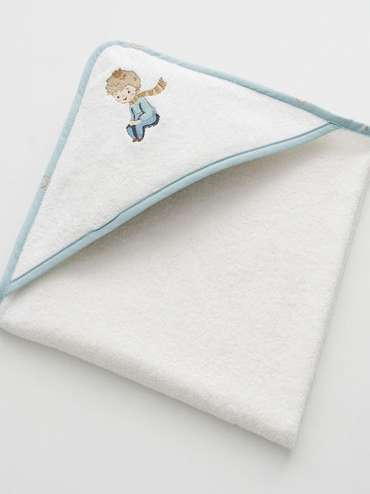 Vesta Home Baby Bath Towel-Bathrobe Hooded Petit 75x75cm Vesta Home Baby Bath Towel-Bathrobe Hooded Petit 75x75cm