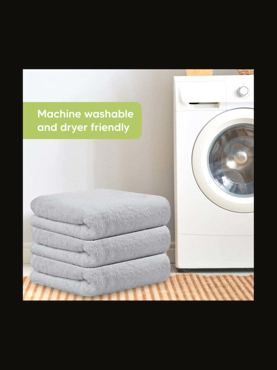 Kea Babies Hooded Baby Bath Towel Gray