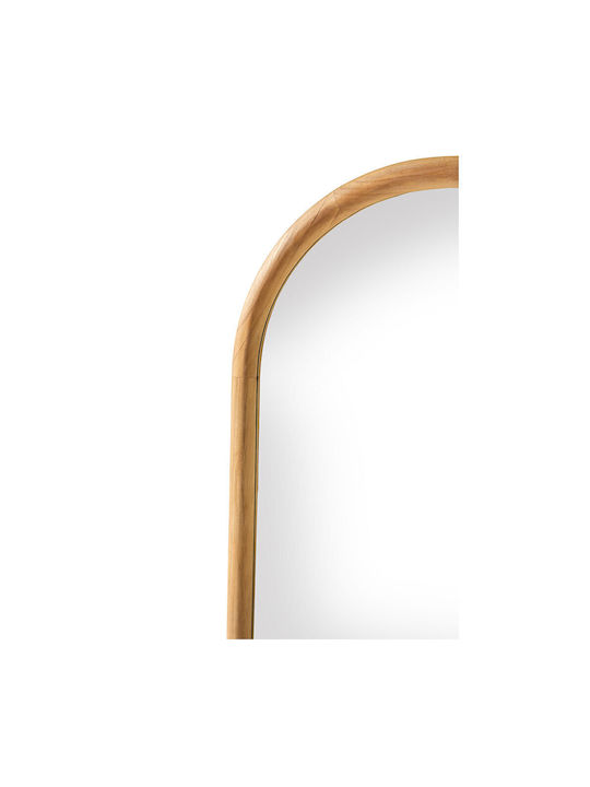 Liberta Scandi Oglindă de Perete De Corp Întreg cu Bej Ramă din Lemn 160x60cm 1buc