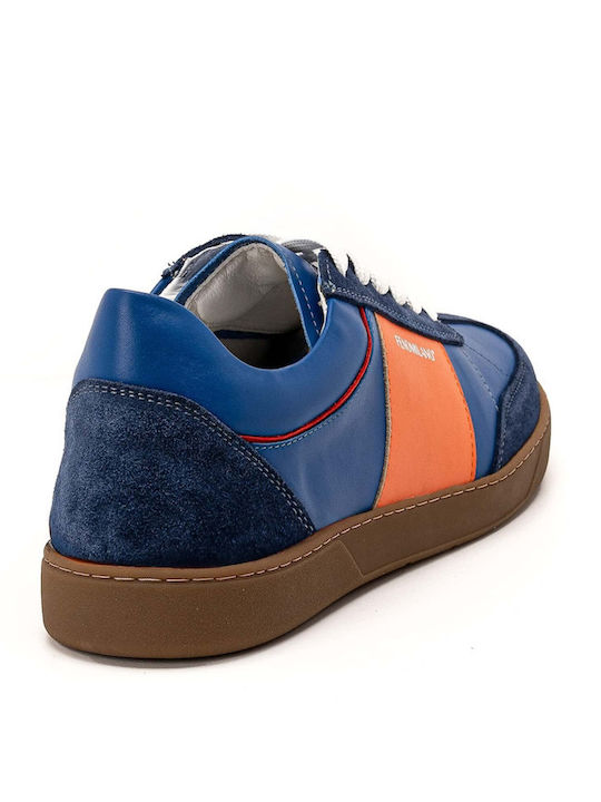 Ανδρικά Sneakers Blue / Orange