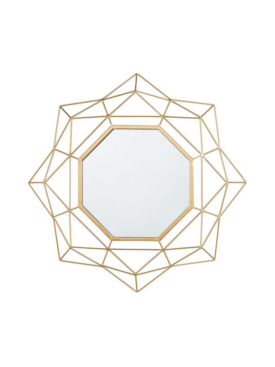 60 Cm Gold Wall Mirror Hillion
