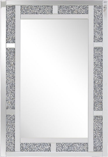 90 cm Silber Wandspiegel Avrille 90 cm Silber Wandspiegel Avrille