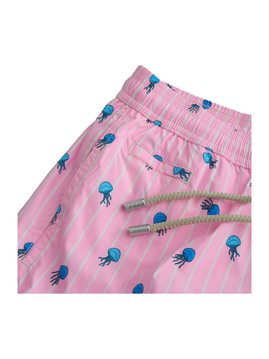 Lighting Micro Men's Swimwear Shorts Pink
