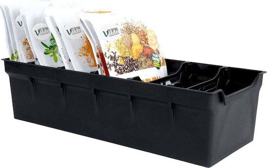 Vilde Επιτραπέζια Βάση Πλαστική 30x13x8εκ. Μαύρη