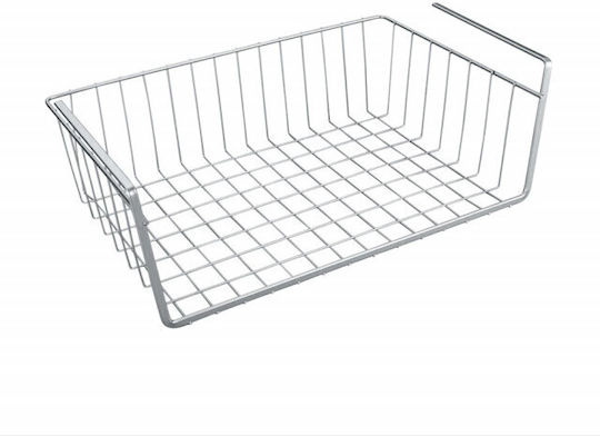 Висящо Металик Рафт 30x26см Сребрист