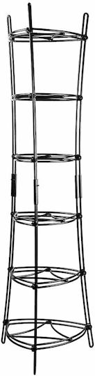 Lodge Regale & Küchenorganisationsständer für Töpfe / Pfannen Metallisch Schwarz Abmessung 147.59x43.94x147.59cm Lodge Regale & Küchenorganisationsständer für Töpfe / Pfannen Metallisch Schwarz Abmessung 147.59x43.94x147.59cm