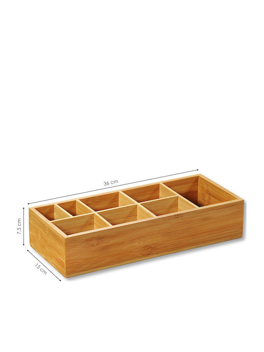 Kesper Επιτραπέζια Βάση Ξύλινη 36x7.5x15εκ. Καφέ