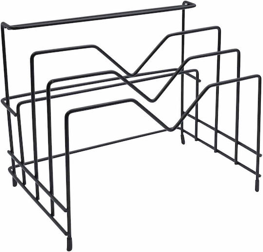 Uncle George Tabletop Metal Stand 26.5x19x21cm Black
