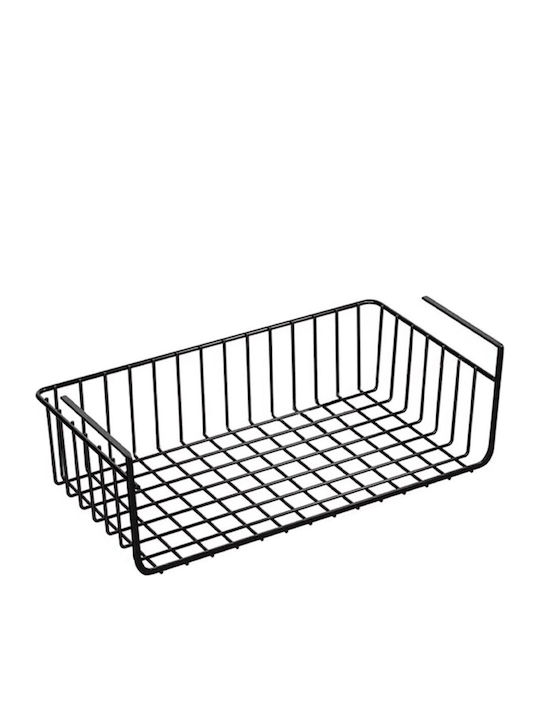 Висящо Металик Рафт 40x27x14см Черен