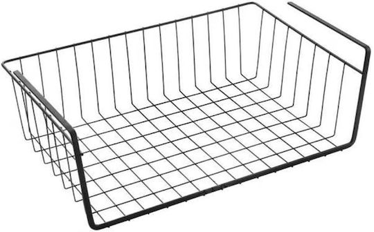 Висящо Металик Рафт 31x26см Черен