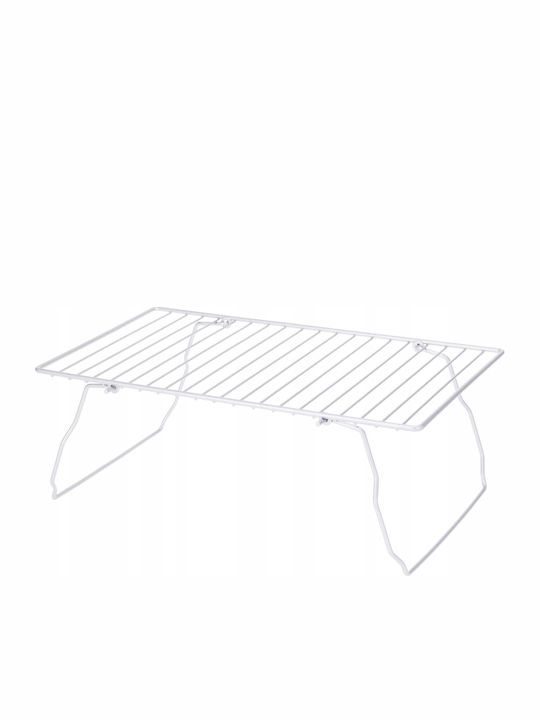 Metallische Tischbasis 37x21x13,5 cm Grau