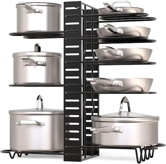 Xirui Metal Pot and Pan Base 20x54x38cm Black
