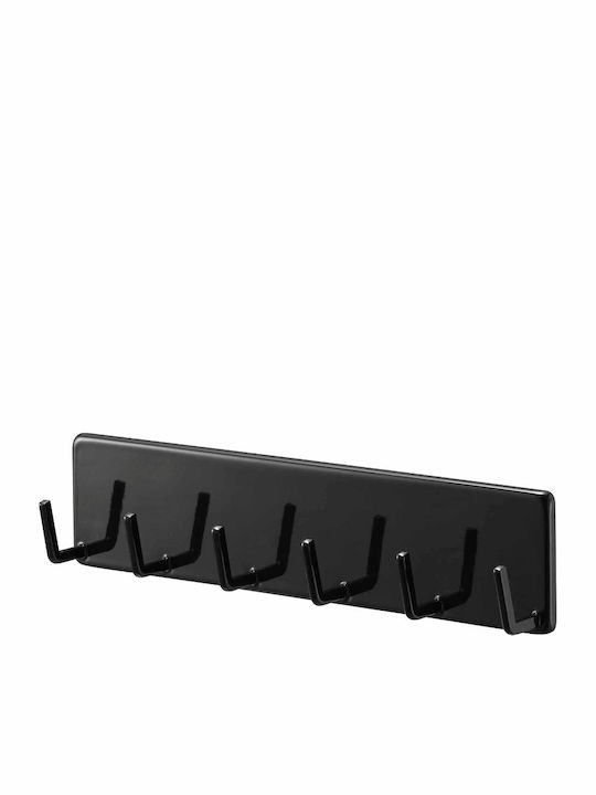 Yamazaki Wall Shelf Inox 25x6cm Black