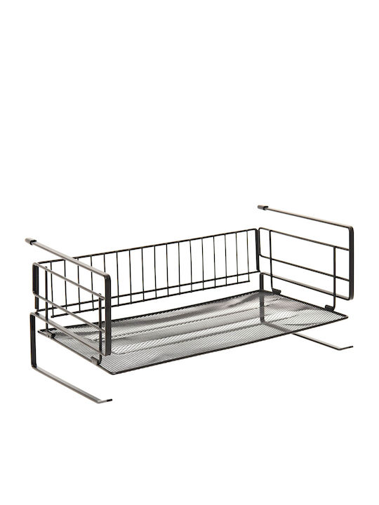 5Five Pendant Metal Shelf 38.5x21.5x18.2cm Black