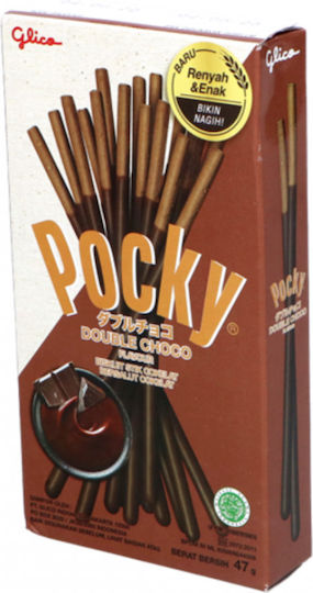 Pocky Бисквити в пръчки С топинг 1бр 47гр