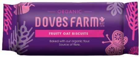 Doves Farm Organic Oat Biscuits Raisin 200g