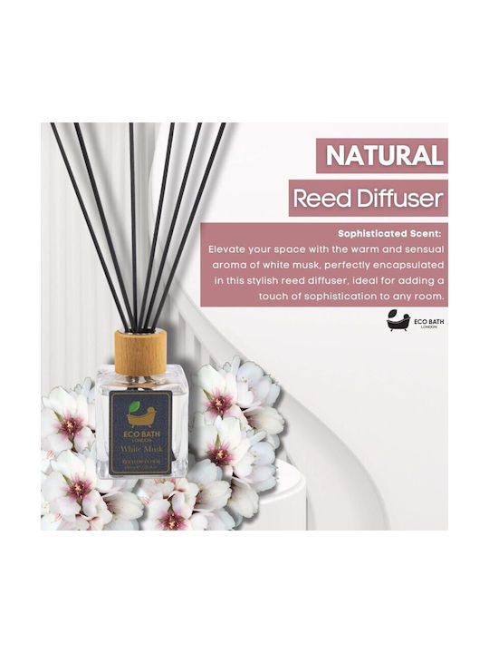 Diffuser Eco Bath London με Άρωμα White Musk 100ml