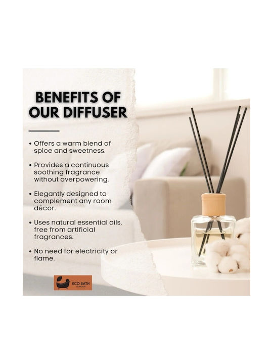 Diffuser Eco Bath London with Fragrance Vanilla 100ml