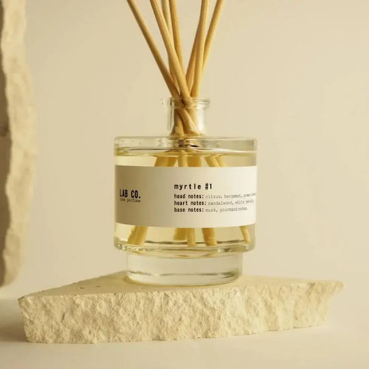 Αρωματικό Χώρου Στικς 200ml Myrtle #1 Diffuser Lab Co