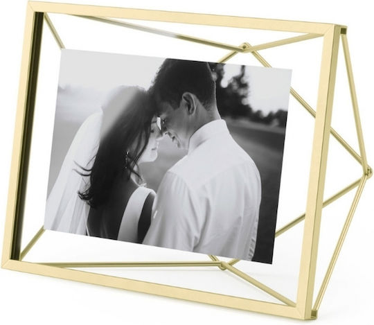 Umbra Prisma Metallic Photo Frame With Gold Frame