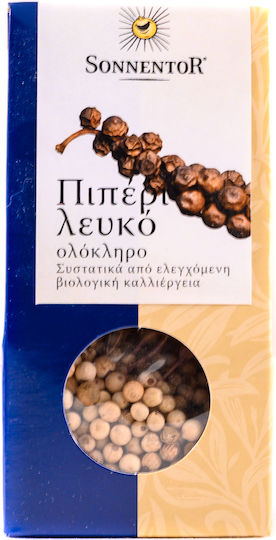 Sonnentor Piper Organic Alb Întreg 35gr
