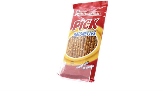 Παπαδοπούλου Crackers Pick Batonettes με Αλάτι 45gr