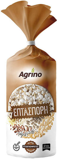 Agrino Reiswaffeln Siebenkorn mit Geschmack Siebenkorn Glutenfrei 100gr