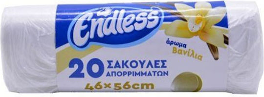 Endless Αρωματικές Σακούλες Απορριμάτων 56x46cm 20τμχ Λευκές