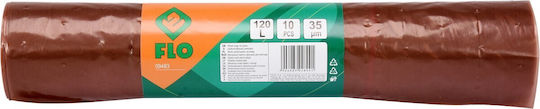 Flo Trash Bags for the Garden Capacity 120lt 10pcs Green