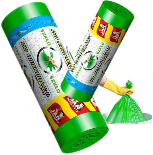 Jan Niezbędny Trash Bags Capacity 60lt 16pcs Green