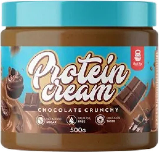 Cheat Meal Nutrition Пралиново намазване Хрупкава Chocolate Crunchy Protein Spreadс допълнителен протеин без Добавена Захар 500гр