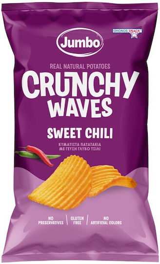 Ohonos Snack Chips Crunchy With Sweet Chilli Flavor Gluten Free 90gr